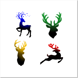 Deer pattern 2. Posters and Art